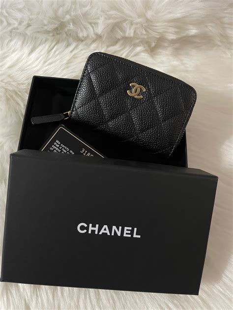 chanel zippy small card holder|Chanel small card holder price.